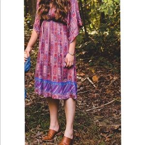 Maeve kimono style dress size large